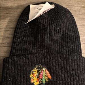 Vintage Chicago Blackhawks Ski Cap
